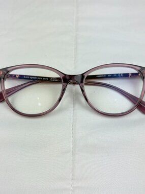 Kate Spade New York Kimberlee Eyeglasses Model 3DV In Crystal Pink